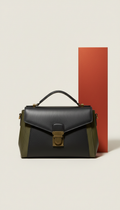 Midnight alley structured shoulder bag
